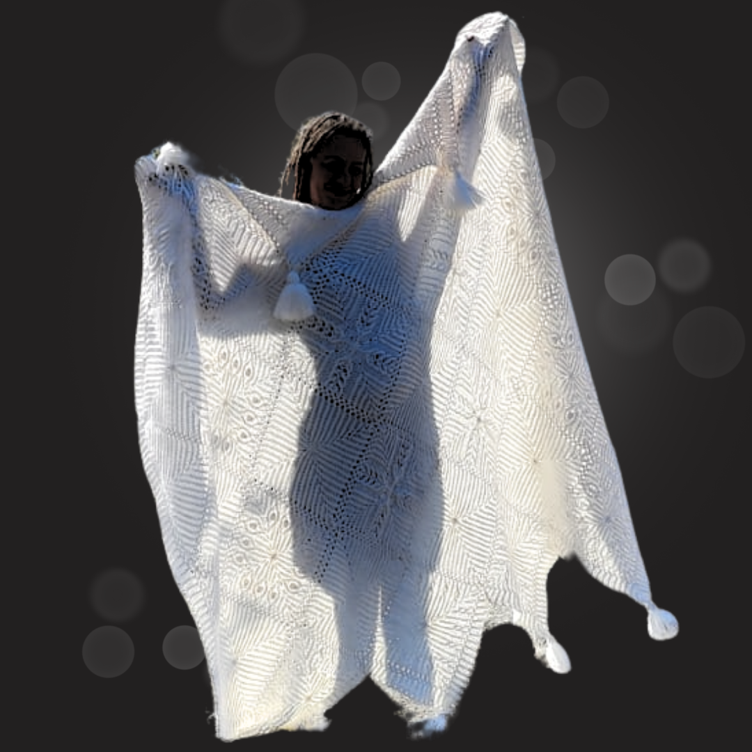 Ice Cream Princess Blanket KAL | Ice Cream Princess -peittoprojekti, viisi jäätelöaiheista neulottua neliötä, puolikas neliö ja koristeellinen reunus – täydellinen kesäinen neule-KAL.