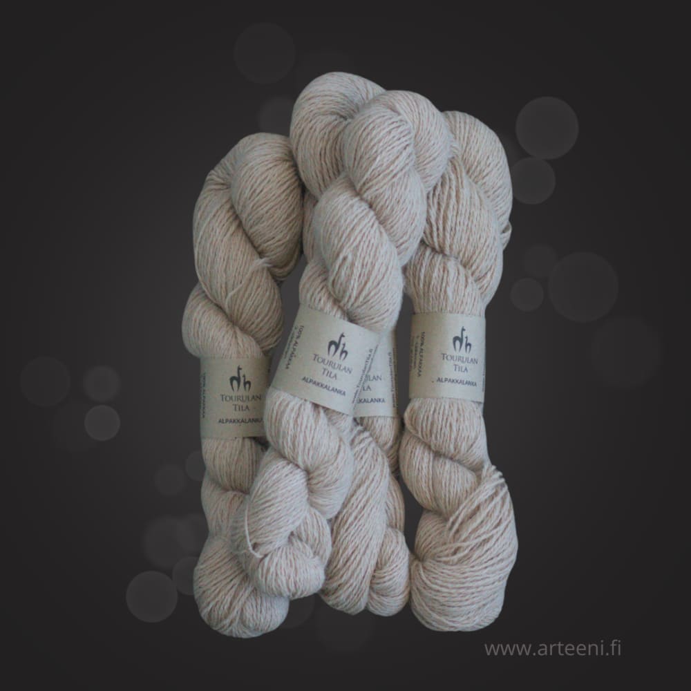 Tourulan tilan Alpakka - 3 säikeinen