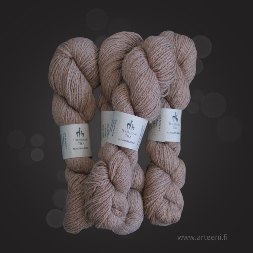 Tourulan tilan Alpakka - 3 säikeinen
