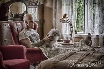 Roope Hellgren ja Lili, kuva Sari Åström ​- Roope Hellgren and Lili, photo by Sari Åström