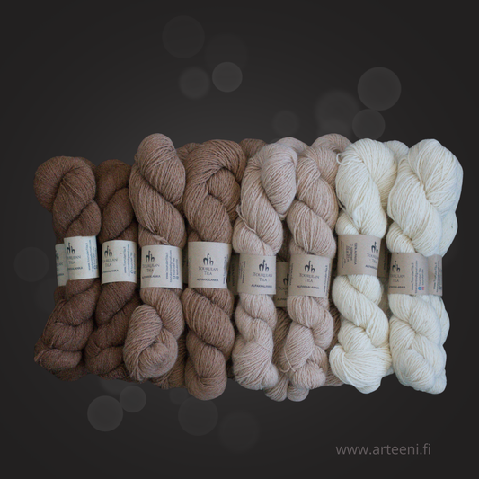 Tourulan tilan Alpakka - 3 säikeinen