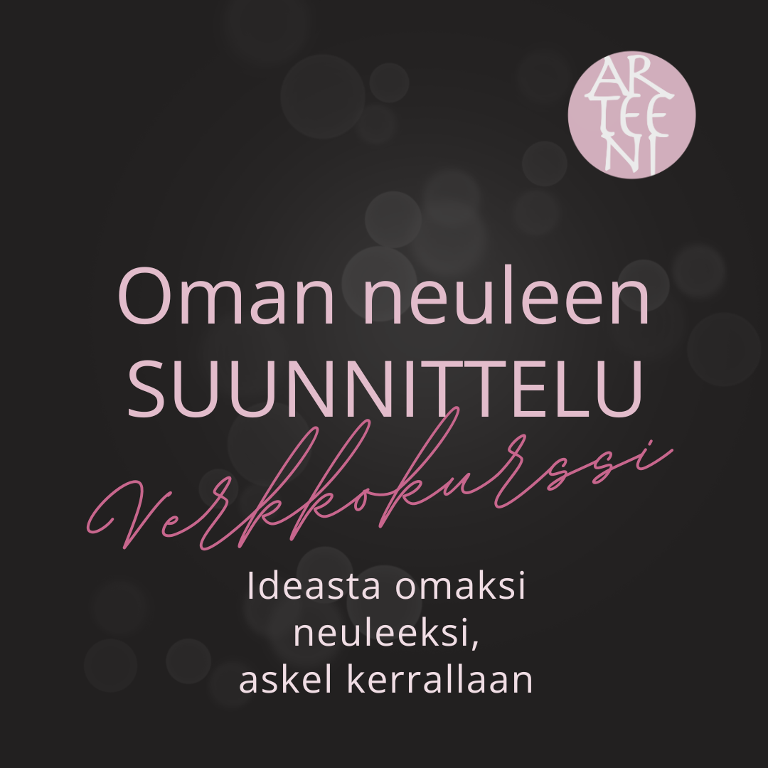 Neuleen suunnittelu (omien) mittojen mukaan