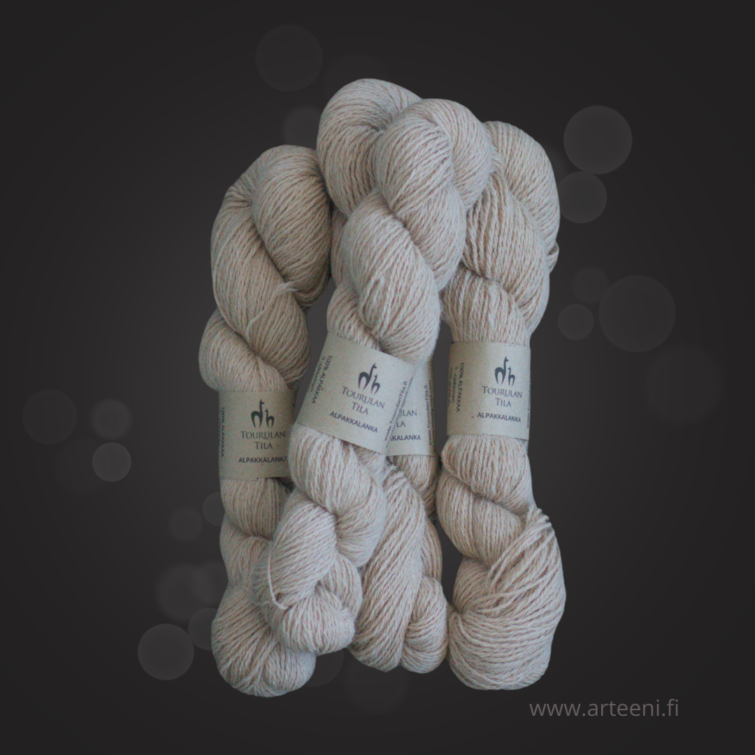 Tourulan tilan Alpakka - 3 säikeinen