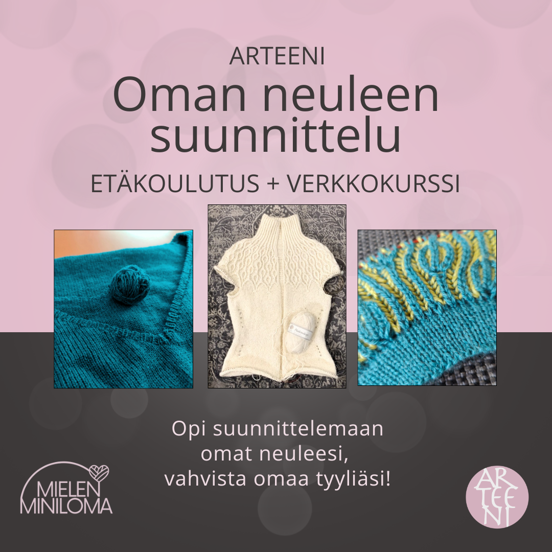 Neuleen suunnittelu (omien) mittojen mukaan