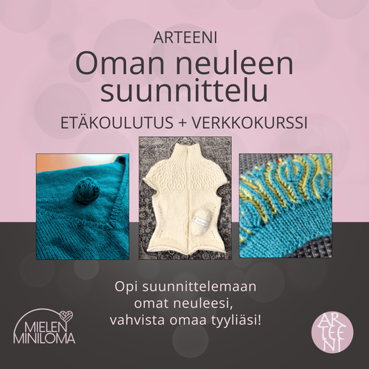 Neuleen suunnittelu (omien) mittojen mukaan
