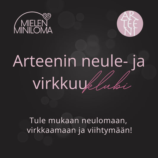 Tule mukaan neule- ja virkkuuklubiin! Rentoa käsityötekemistä, tekniikkavinkkejä ja hyvää seuraa pienryhmässä Jyväskylässä.