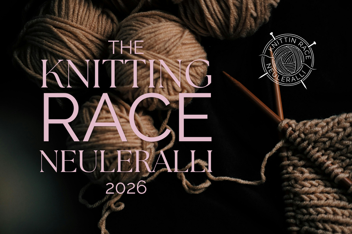 Knitting Race eli neuleralli on ilmainen neulehaaste, jossa suoritetaan 30 hauskaa neulontaan ja lankaan liittyvää tehtävää omaan tahtiin lokakuusta alkaen.