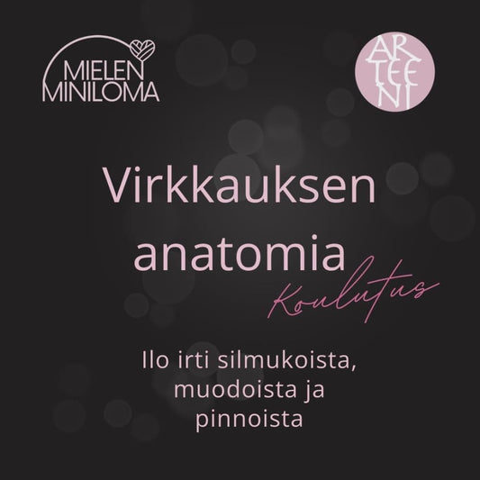 Virkkauksen anatomia -koulutus; ilo irti silmukoista, muodoista ja pinnoista