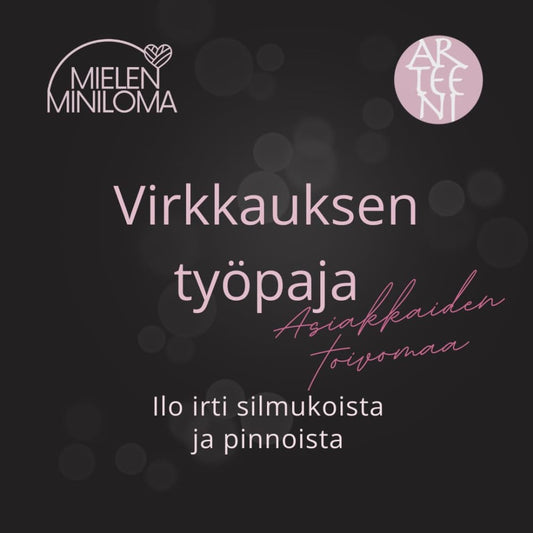 Virkkauksen työpaja  - ilo irti silmukoista ja pinnoista