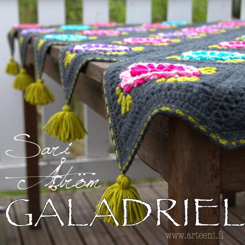 GALADRIEL - Virkatun peiton ohje suomeksi - Crochet and 